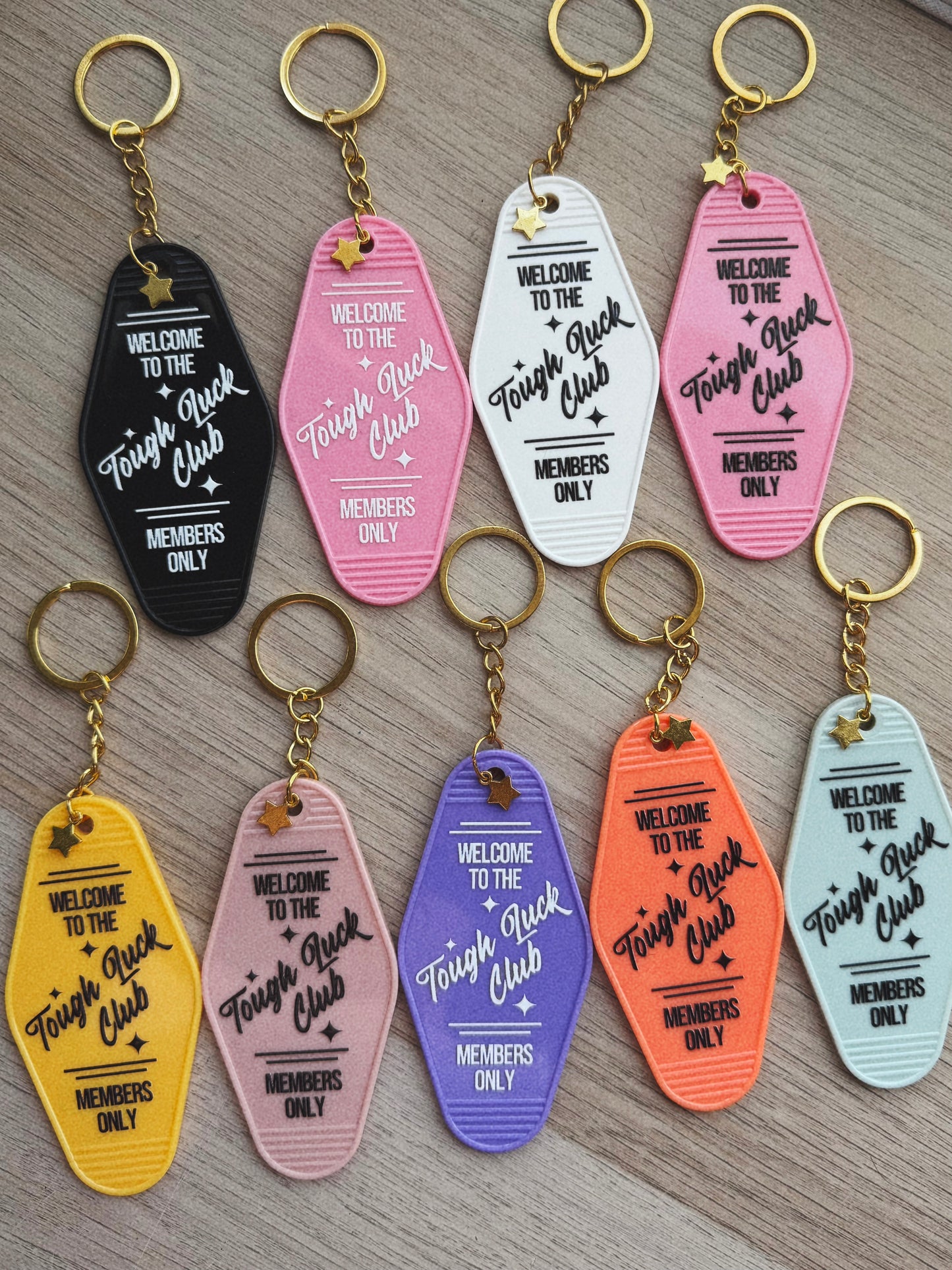 Tough Luck Motel Keychain