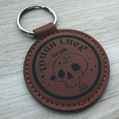 Skull Club AirTag Keyring
