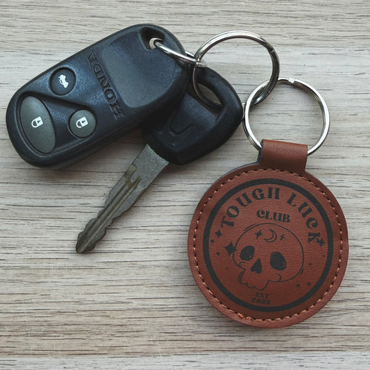 Skull Club AirTag Keyring